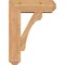 Ekena Millwork Legacy Craftsman Smooth Bracket w/ Offset Brace, Western Red Cedar, 7 1/2"W x 22"D x 30"H BKT0806X22X30LEC04SWR - alternate 3